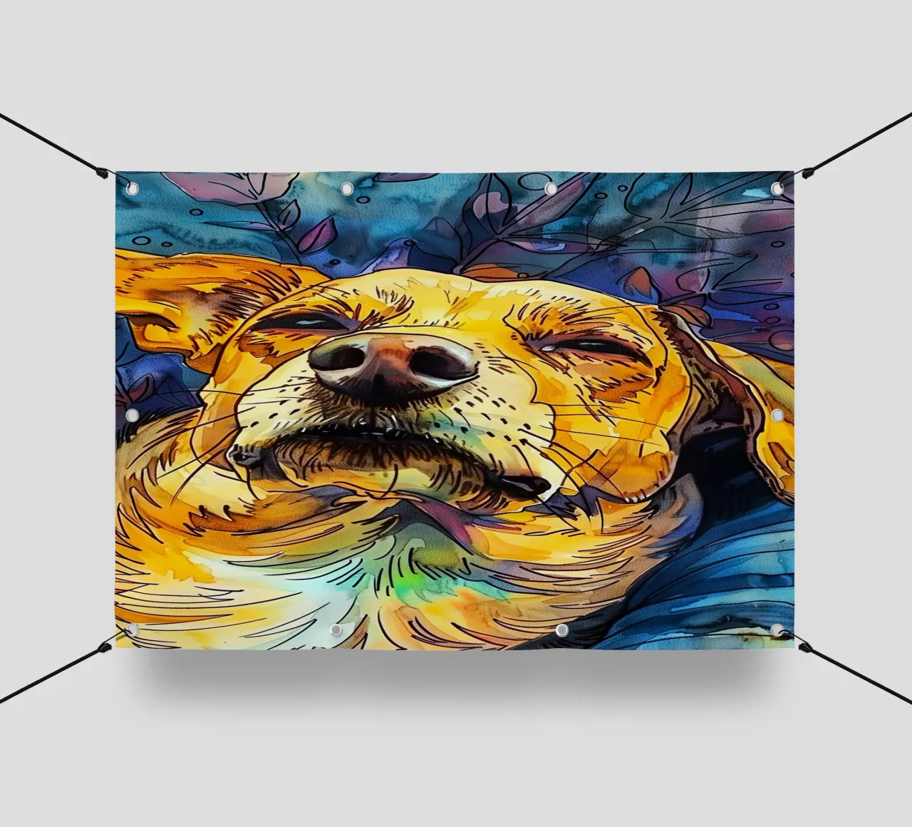 Cane Jimmy telo in pvc da Lionmixart