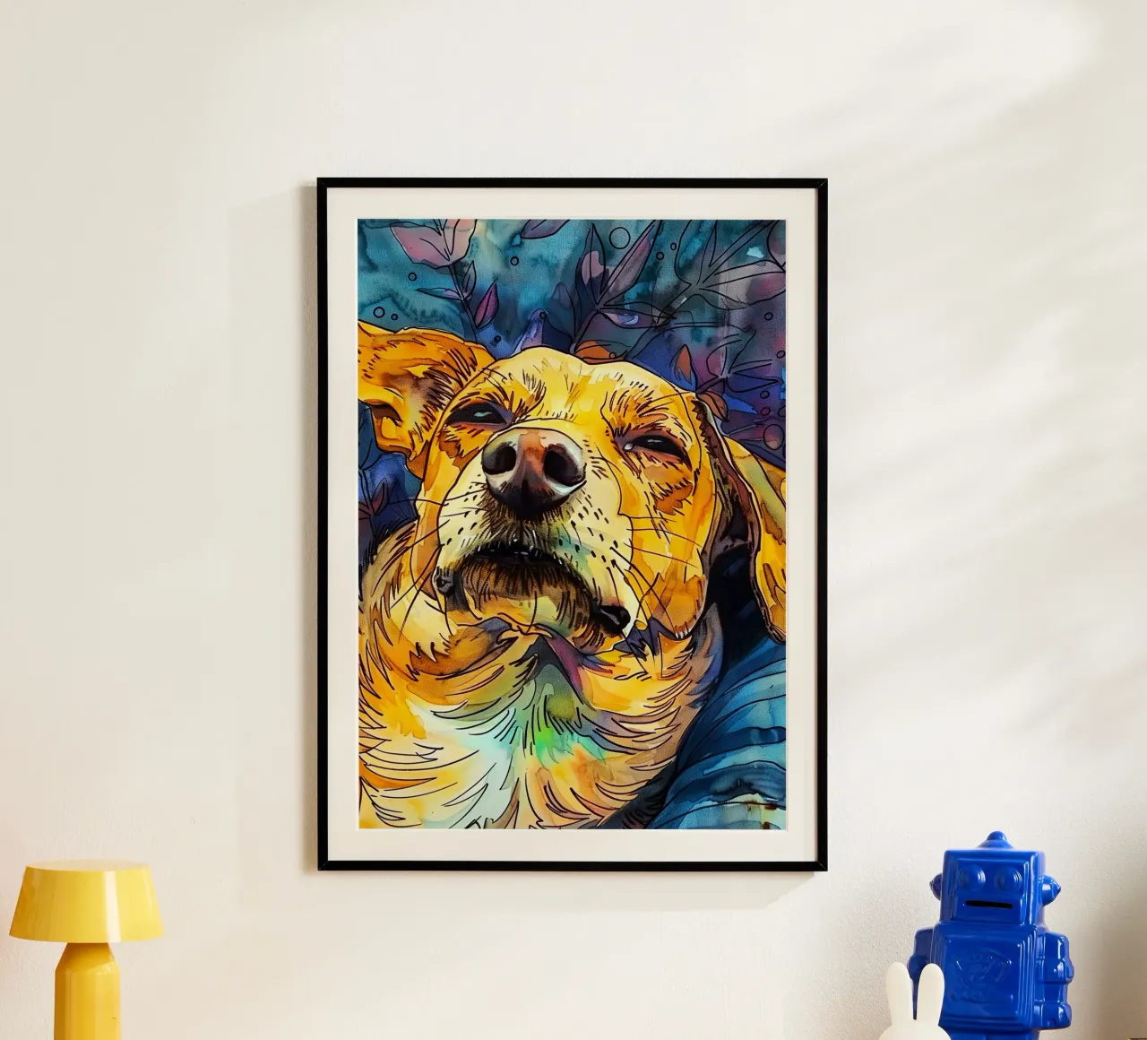 Cane Jimmy carta hahnemühle da Lionmixart