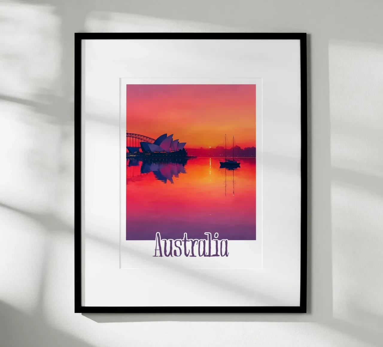 Affiche Australie poster da Frame the World