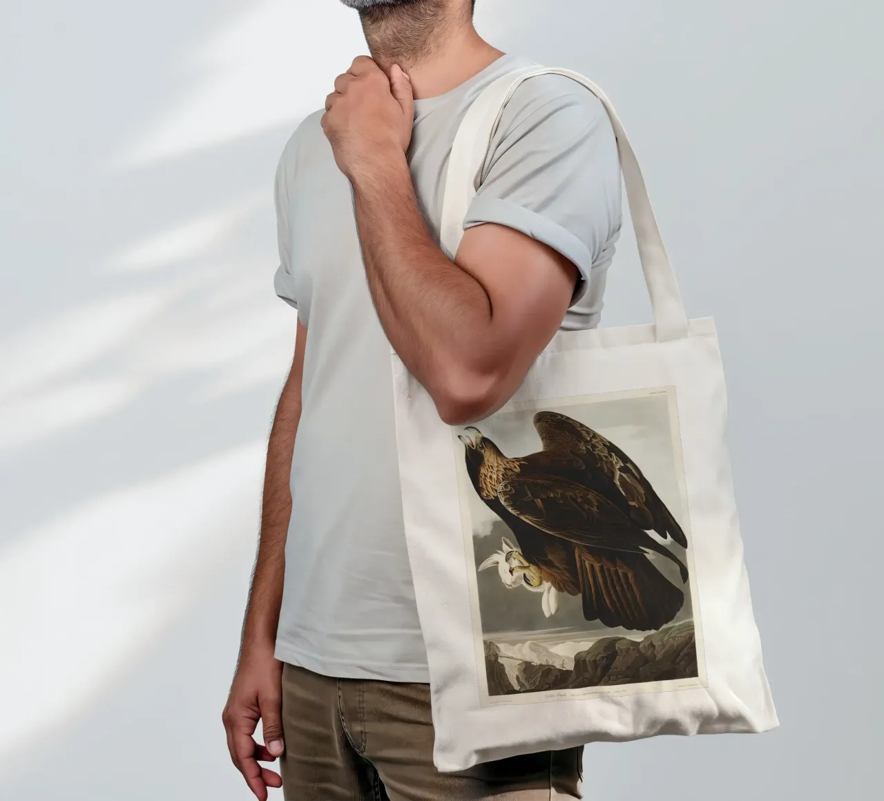 Golden Eagle tote bag by vintageshop
