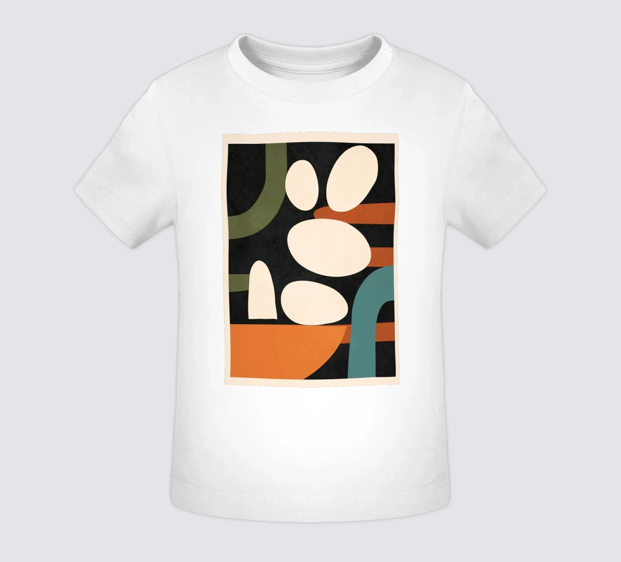 Abstract Shapes in the Skies 1 maglietta neonato da Flow Line