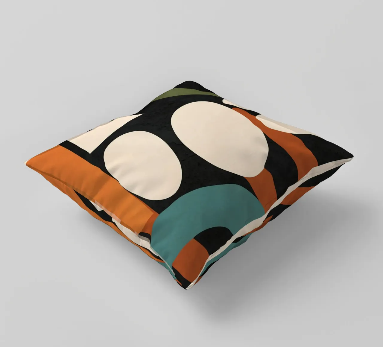 Abstract Shapes in the Skies 1 cuscino da Flow Line