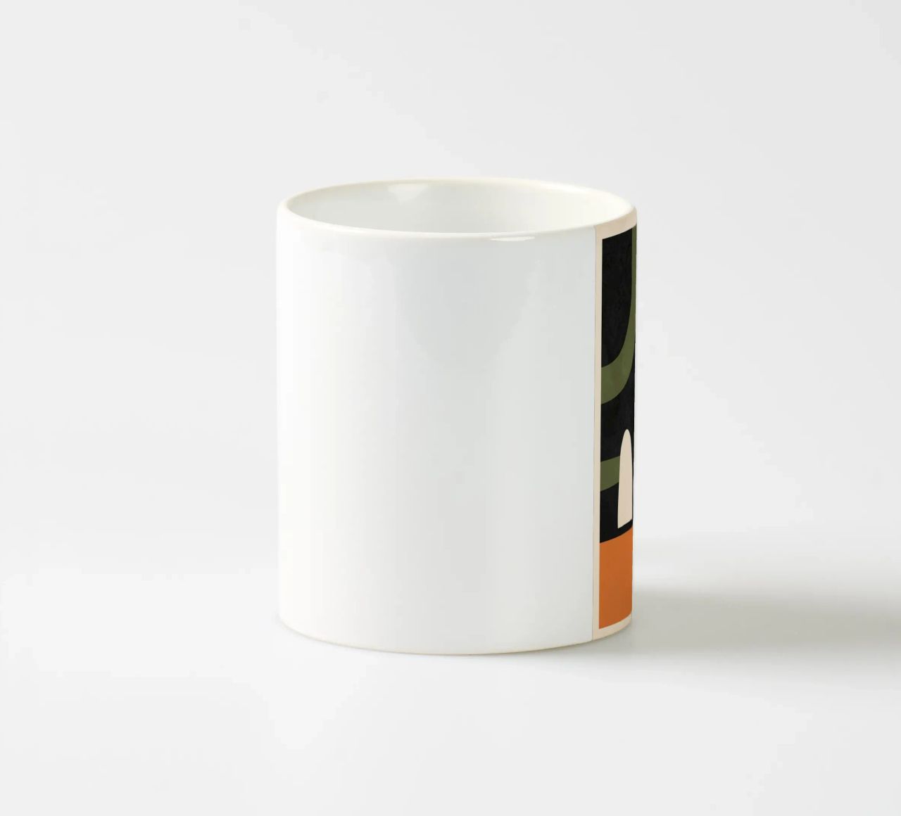 Abstract Shapes in the Skies 1 tazza in ceramica da Flow Line