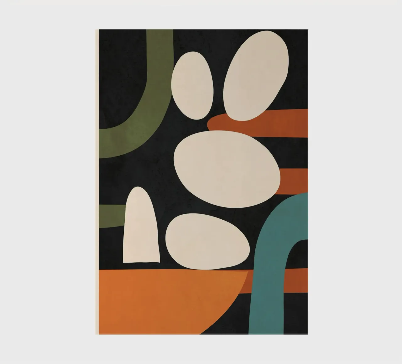 Abstract Shapes in the Skies 1 carnet de notes de Flow Line