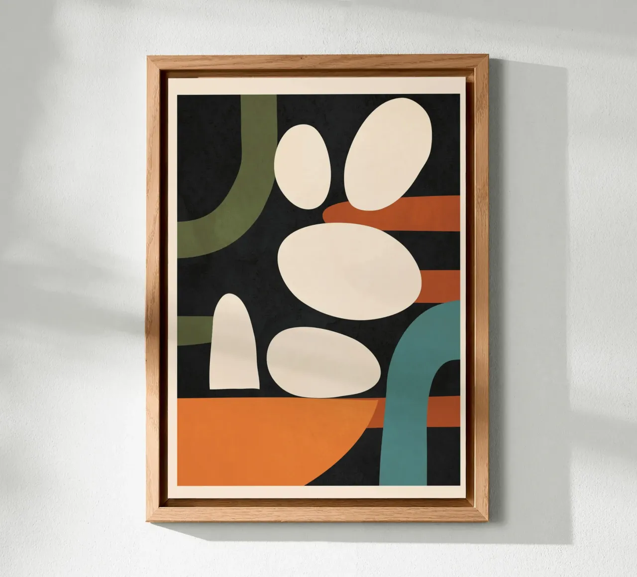 Abstract Shapes in the Skies 1 pannello forex da Flow Line