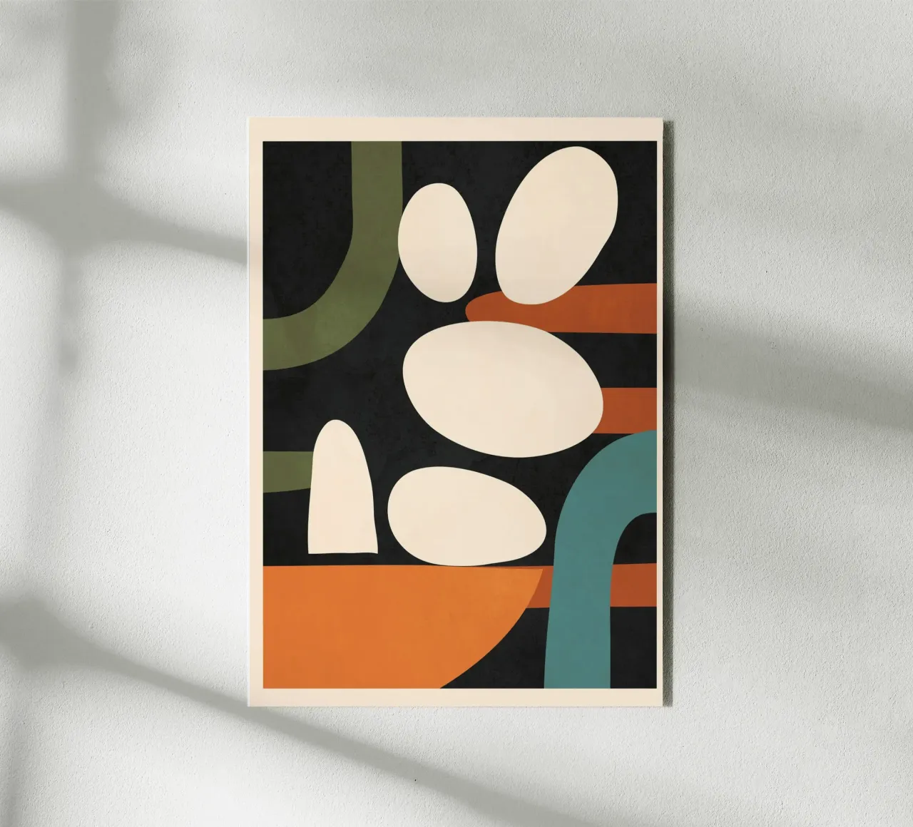 Abstract Shapes in the Skies 1 pannello forex da Flow Line