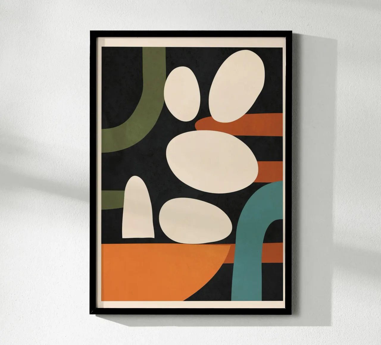 Abstract Shapes in the Skies 1 carta hahnemühle da Flow Line