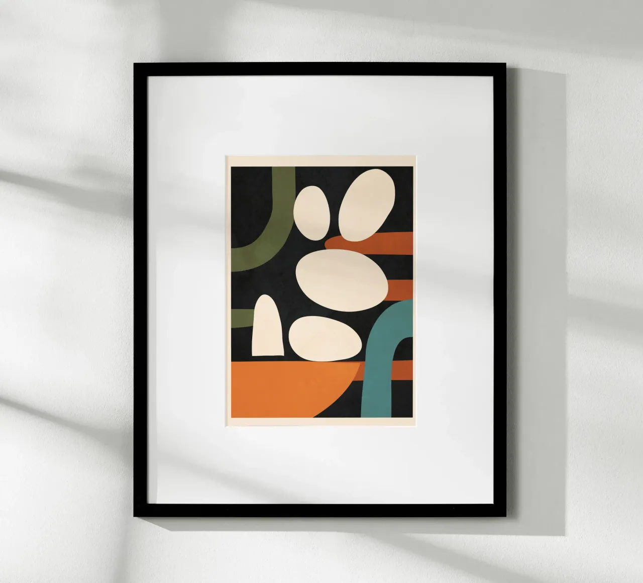 Abstract Shapes in the Skies 1 carta hahnemühle da Flow Line