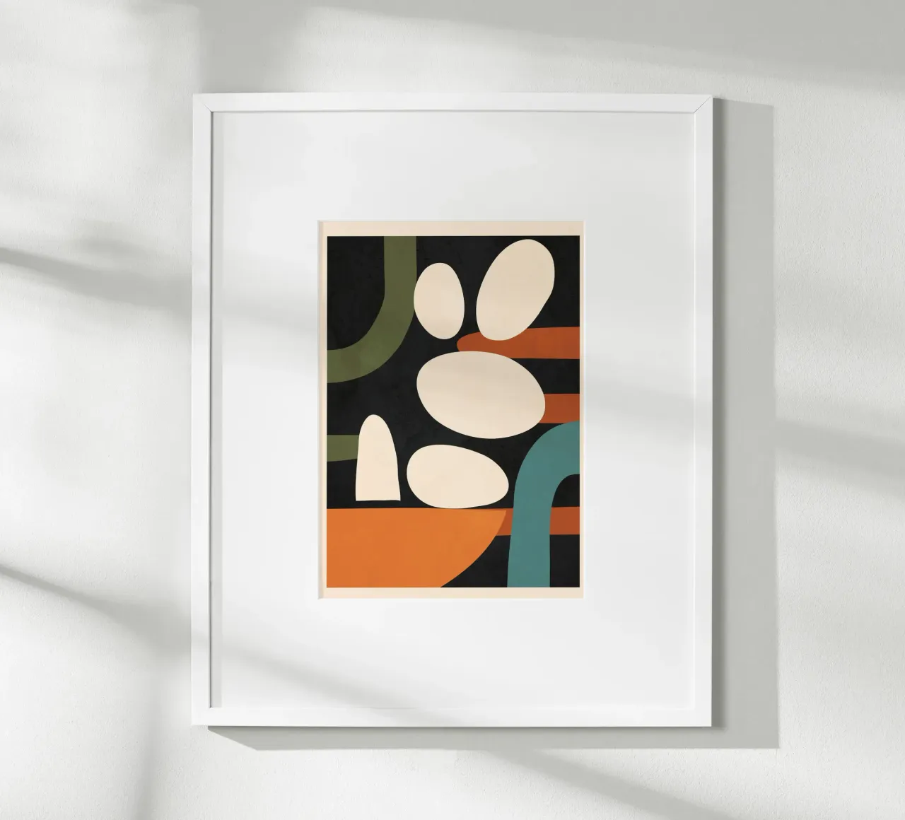 Abstract Shapes in the Skies 1 carta hahnemühle da Flow Line