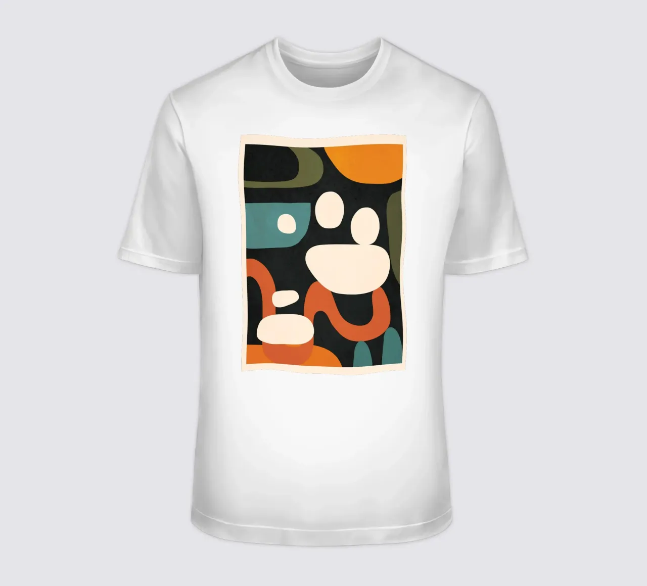 Abstract Shapes in the Skies 2 t-shirt da Flow Line