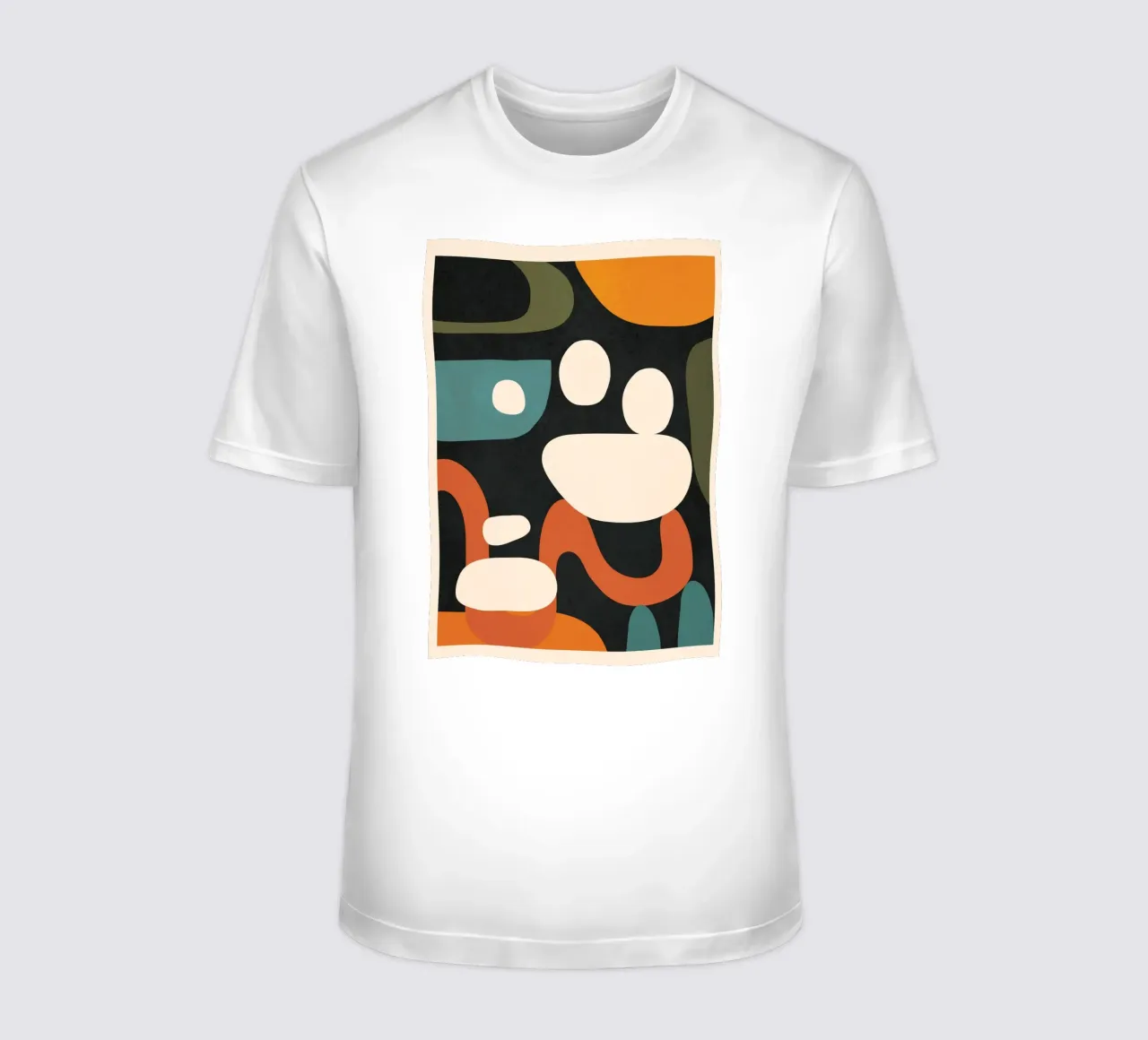 Abstract Shapes in the Skies 2 t-shirt by Flow Line