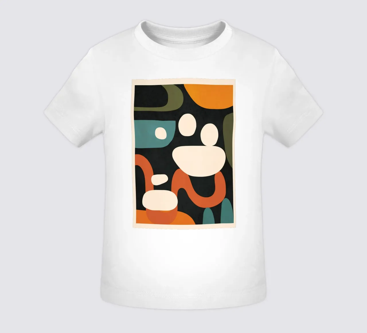 Abstract Shapes in the Skies 2 maglietta neonato da Flow Line