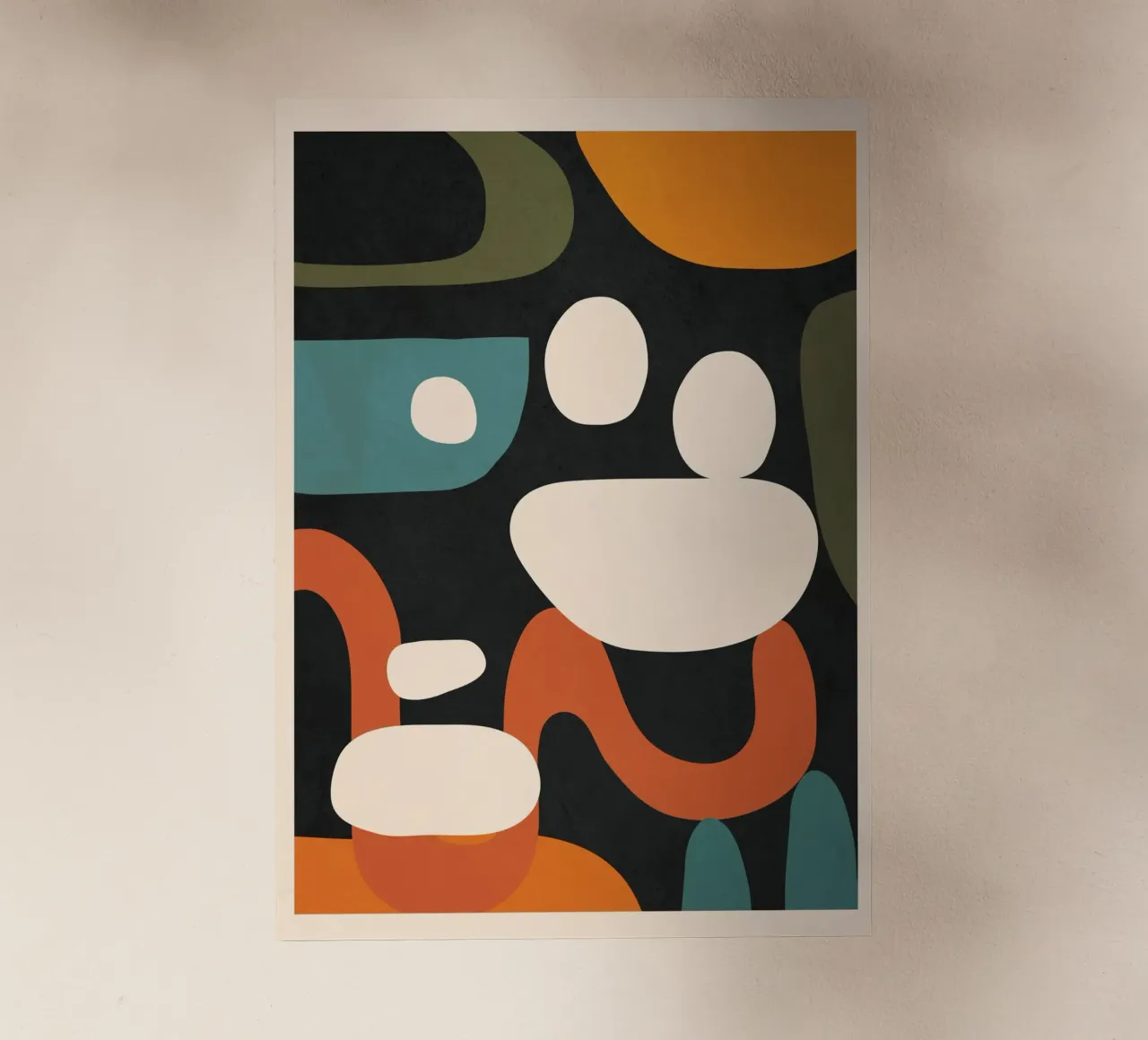 Abstract Shapes in the Skies 2 pellicola backlit da Flow Line