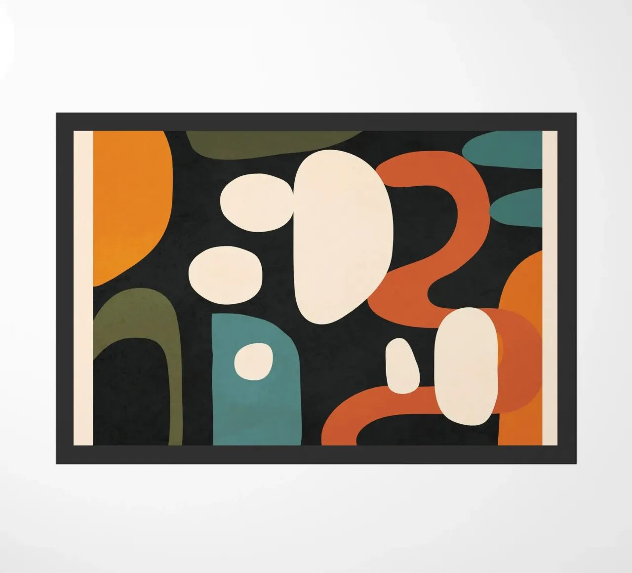 Abstract Shapes in the Skies 2 doormat by Flow Line