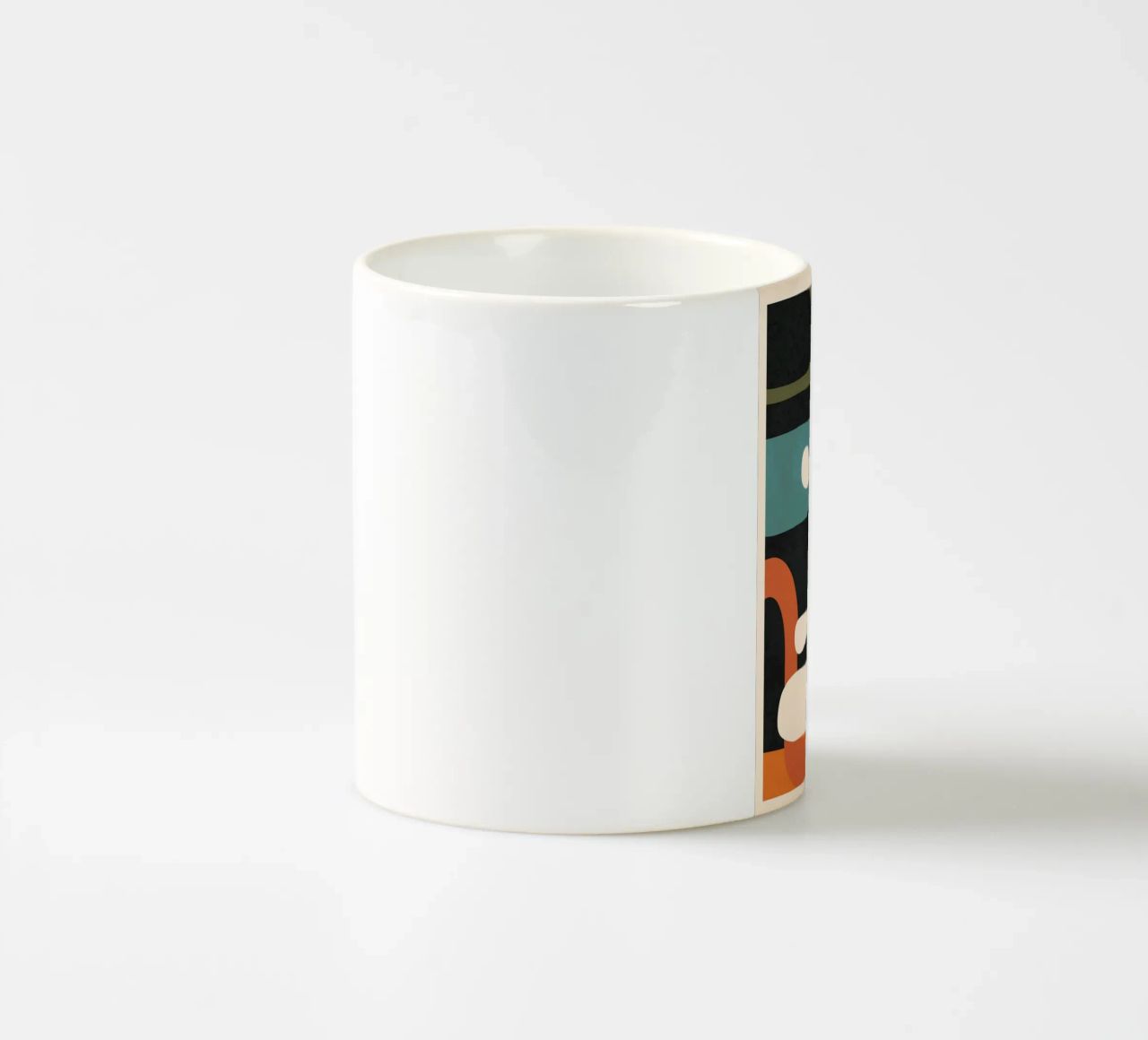 Abstract Shapes in the Skies 2 tazza in ceramica da Flow Line