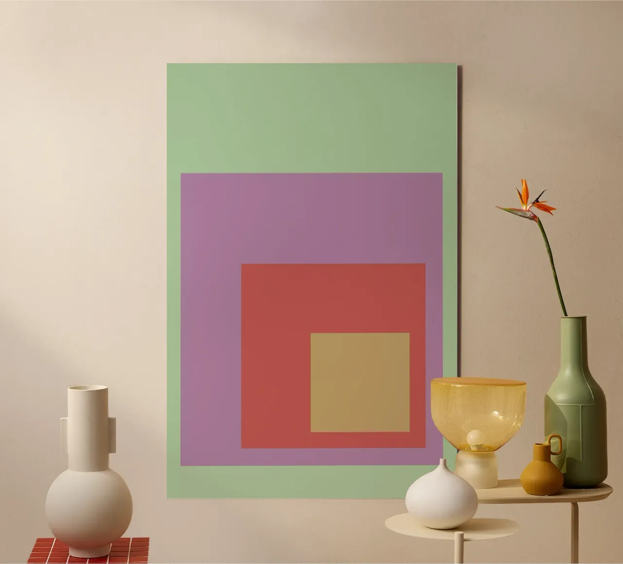 Ensemble di colori 4 alluminio dibond da Metron