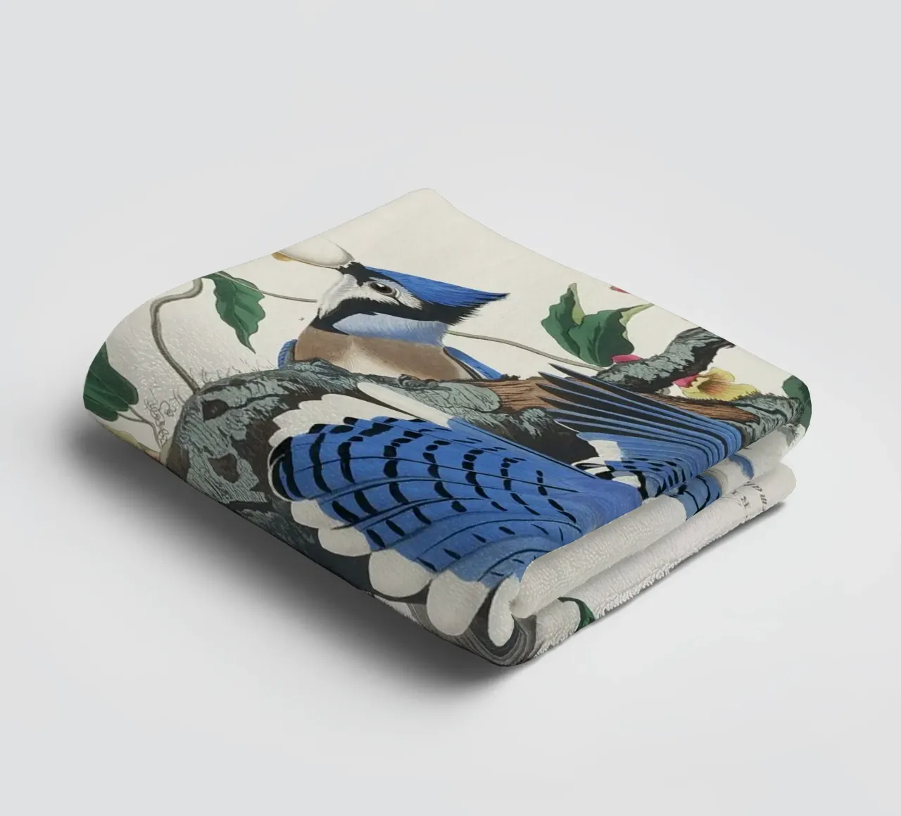 Blue Jay from Birds asciugamano da bagno da vintageshop