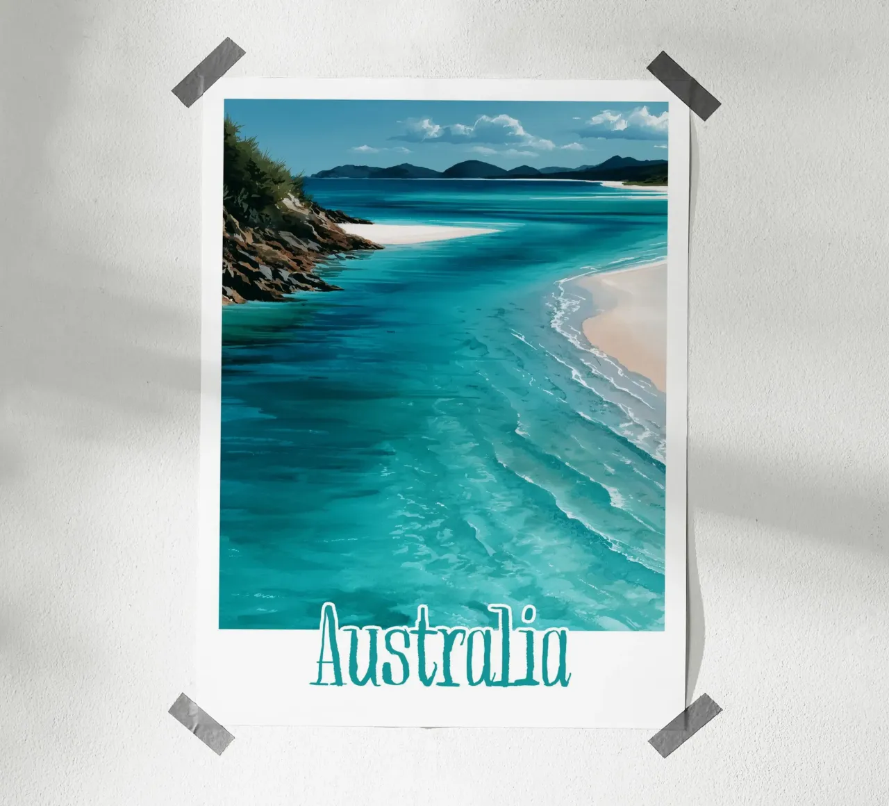 Affiche Australie poster da Frame the World