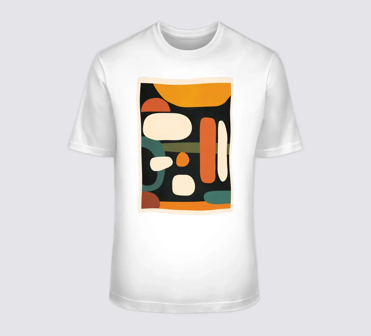 Abstract Shapes in the Skies 3 t-shirt da Flow Line
