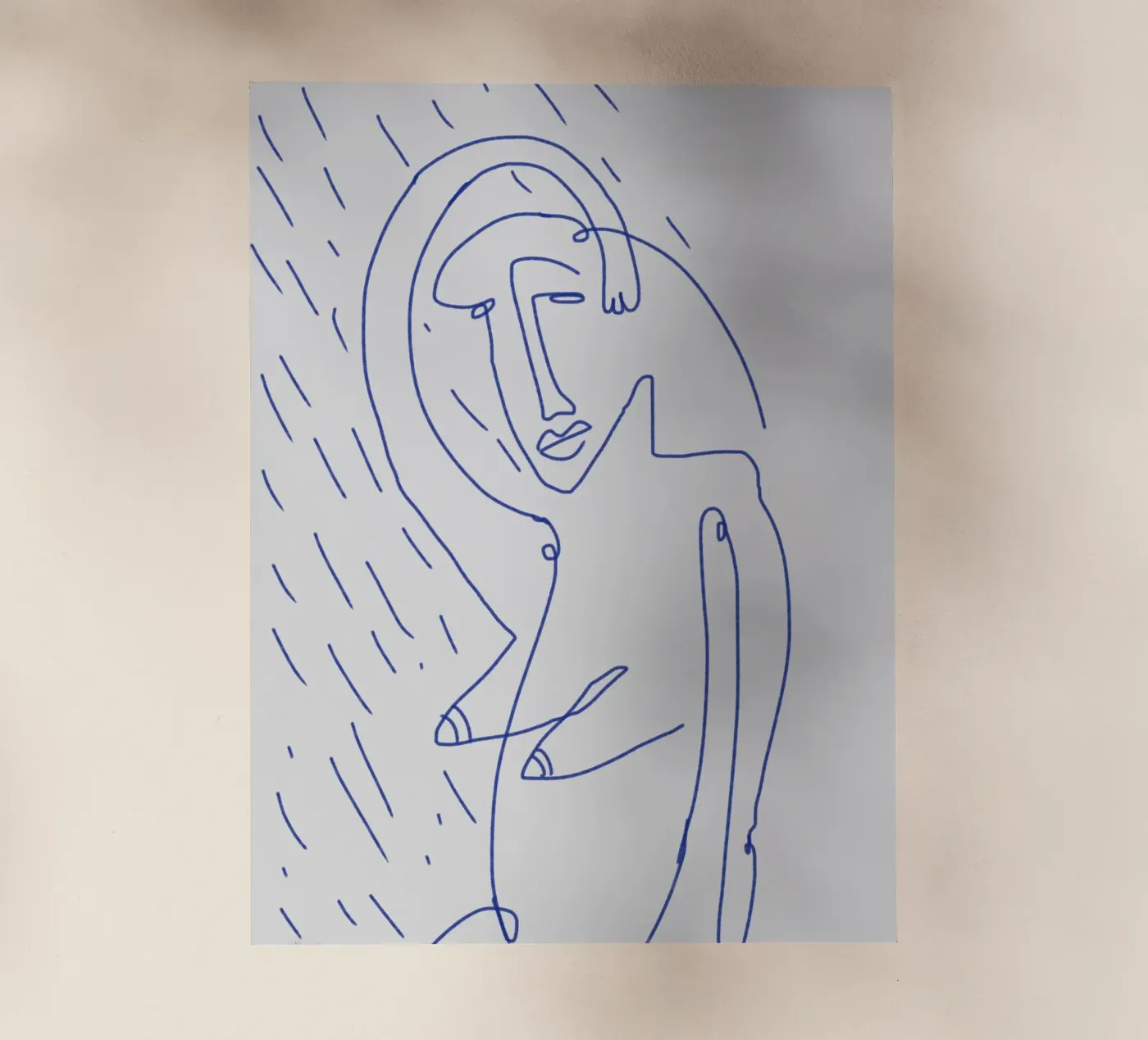 Douche backlit folie van Little Dean