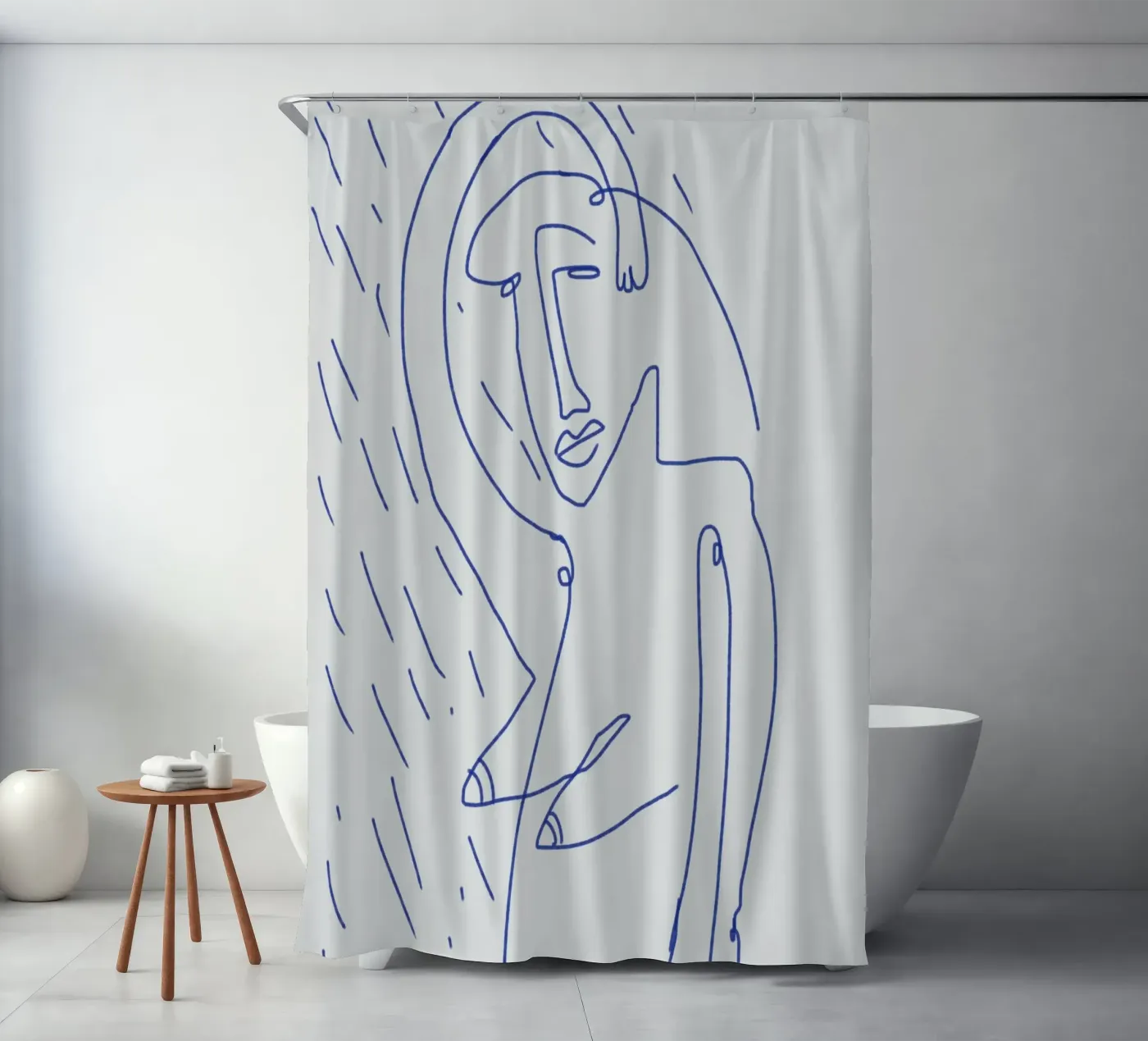 Douche douchegordijn van Little Dean