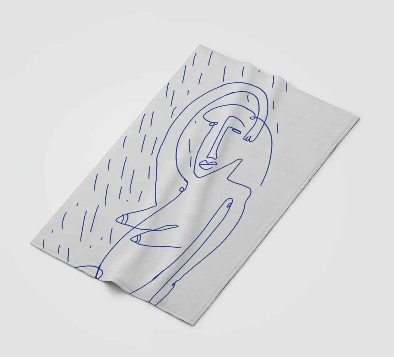 Dusche Fleecedecke von Little Dean