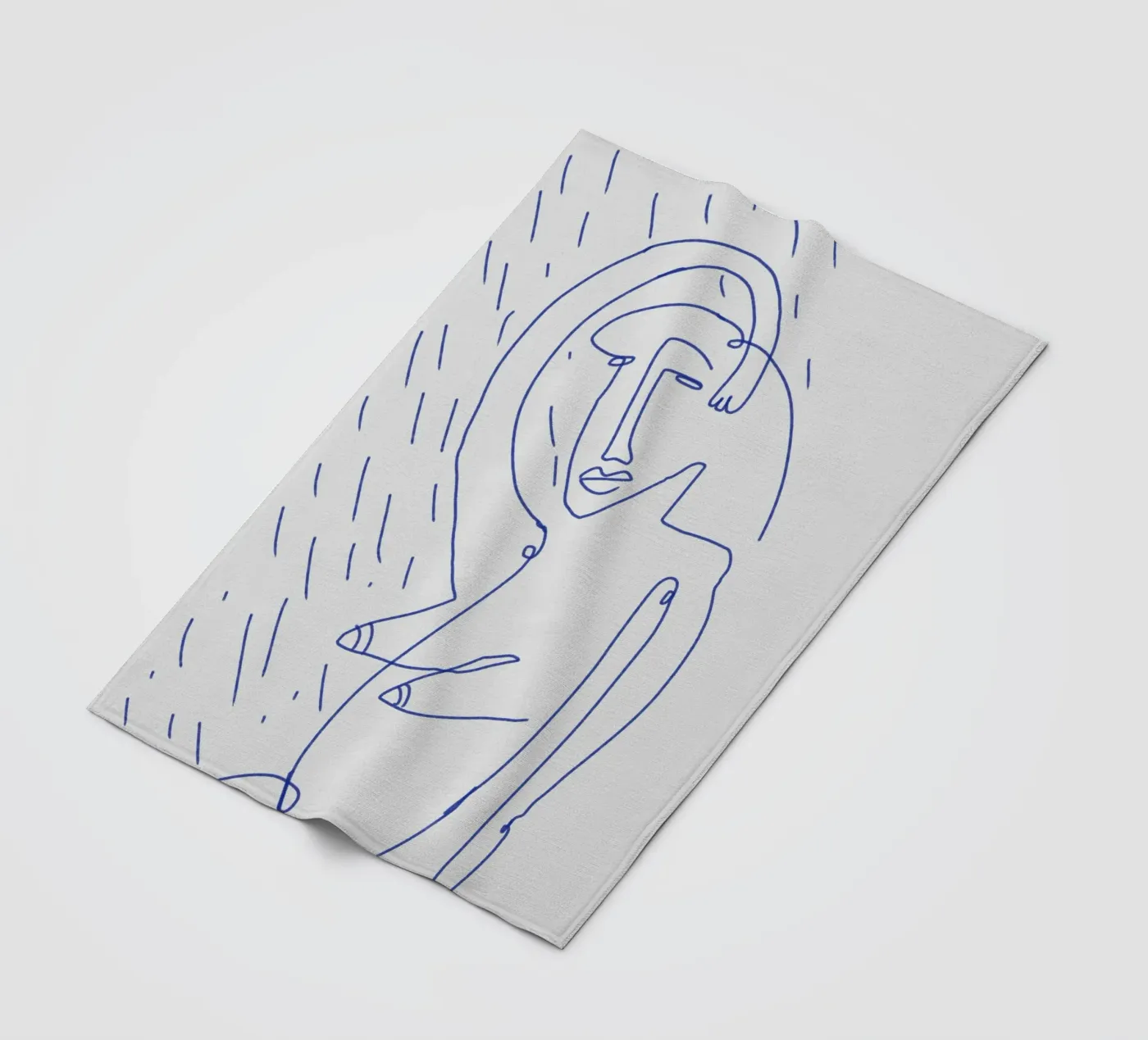 Shower plaid polaire de Little Dean