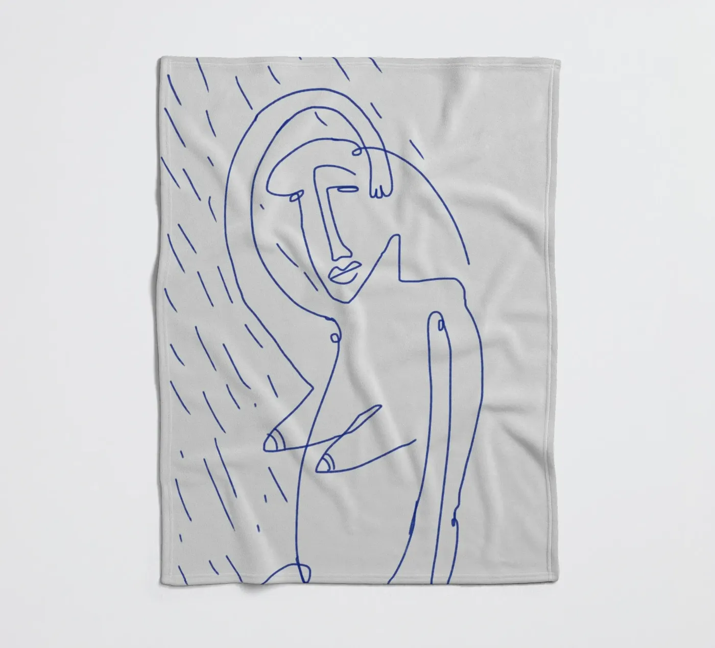 Shower plaid polaire de Little Dean