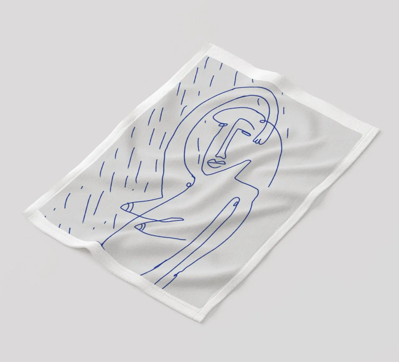 Dusche Fleecedecke von Little Dean