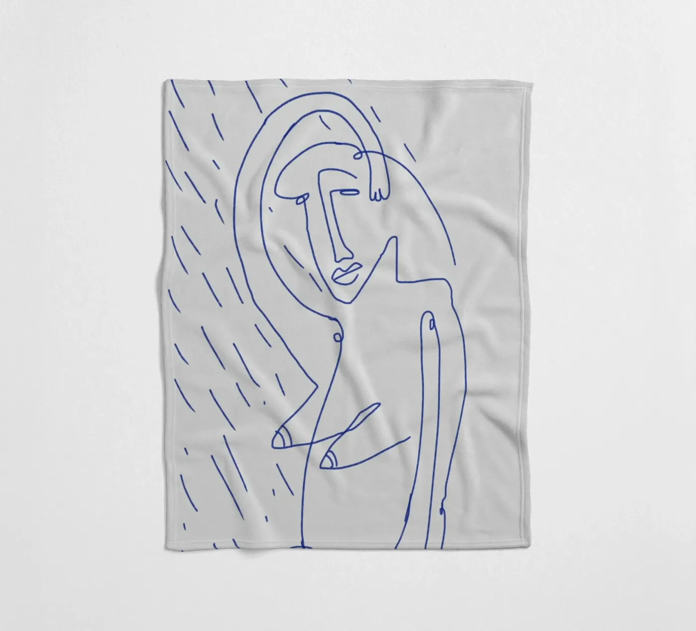 Shower plaid polaire de Little Dean