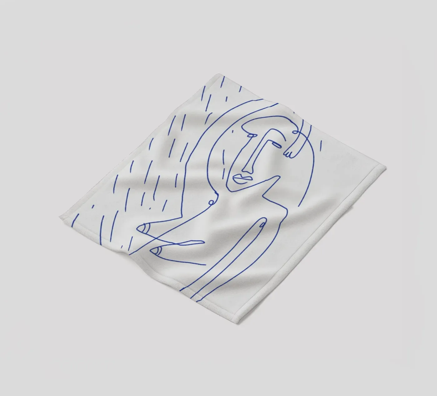 Shower plaid polaire de Little Dean