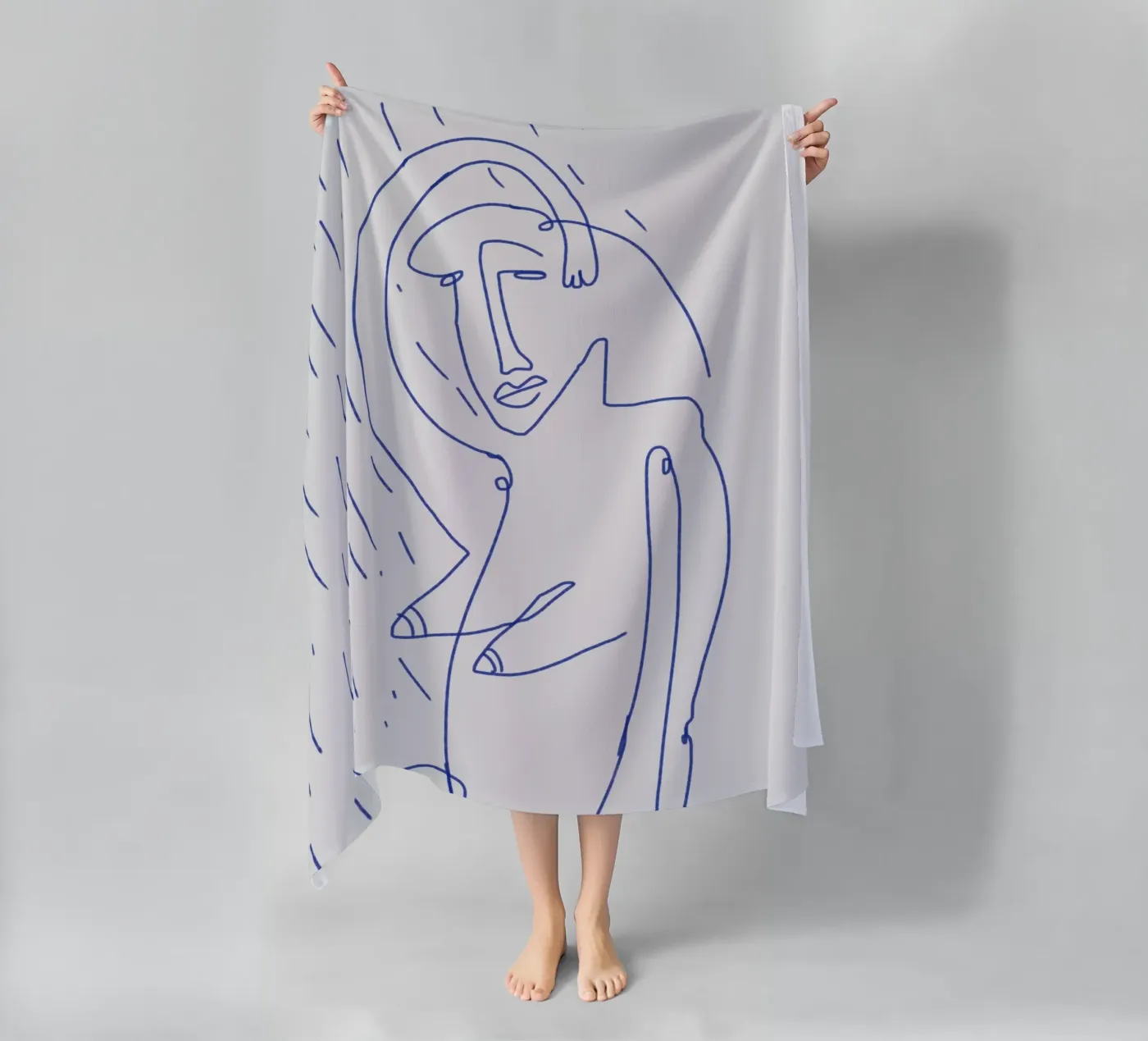 Dusche Strandtuch von Little Dean