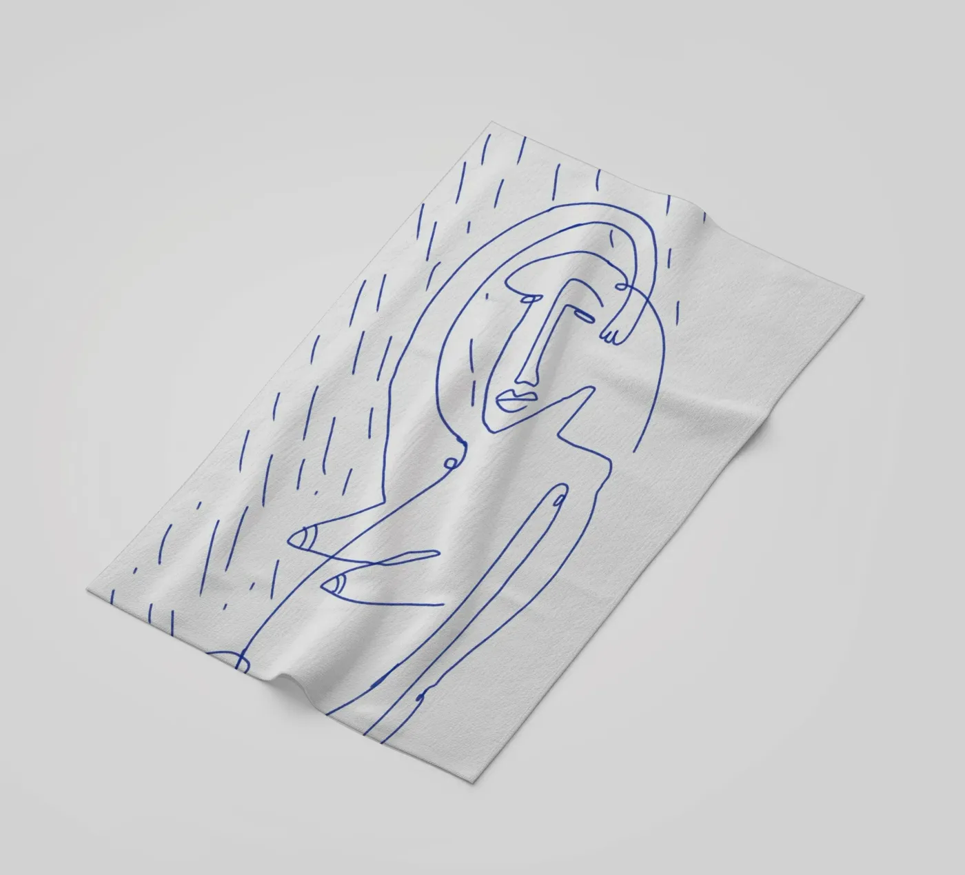 Dusche Strandtuch von Little Dean