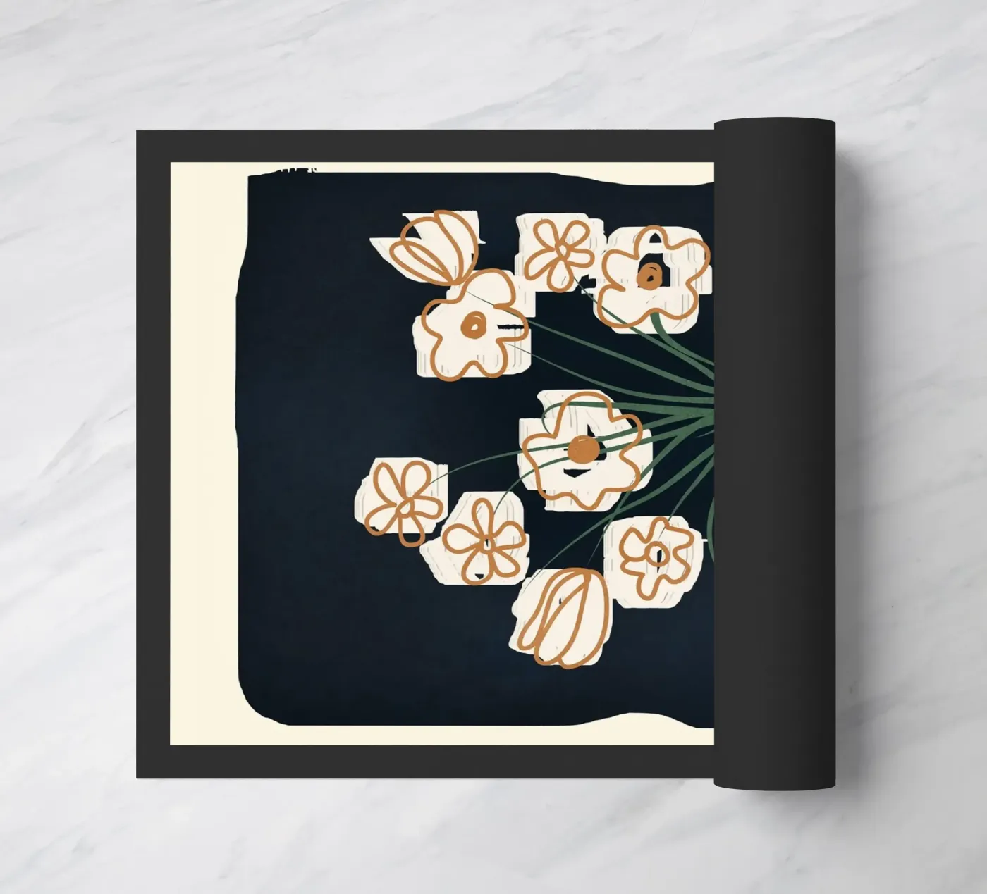 Flowers 2 deurmat van cityart