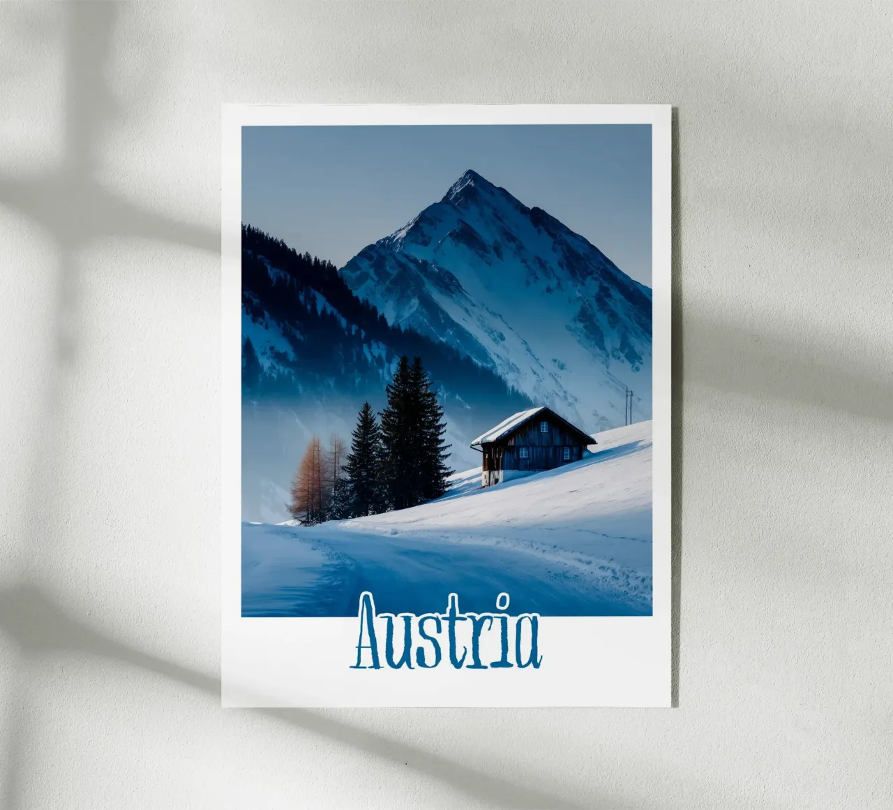 Affiche Autriche plexiglass da Frame the World