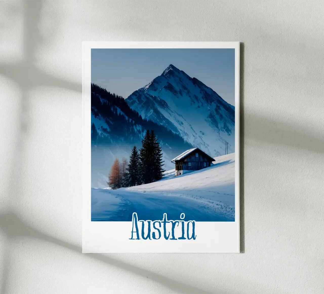 Affiche Autriche tela con Cornice a cassetta da Frame the World