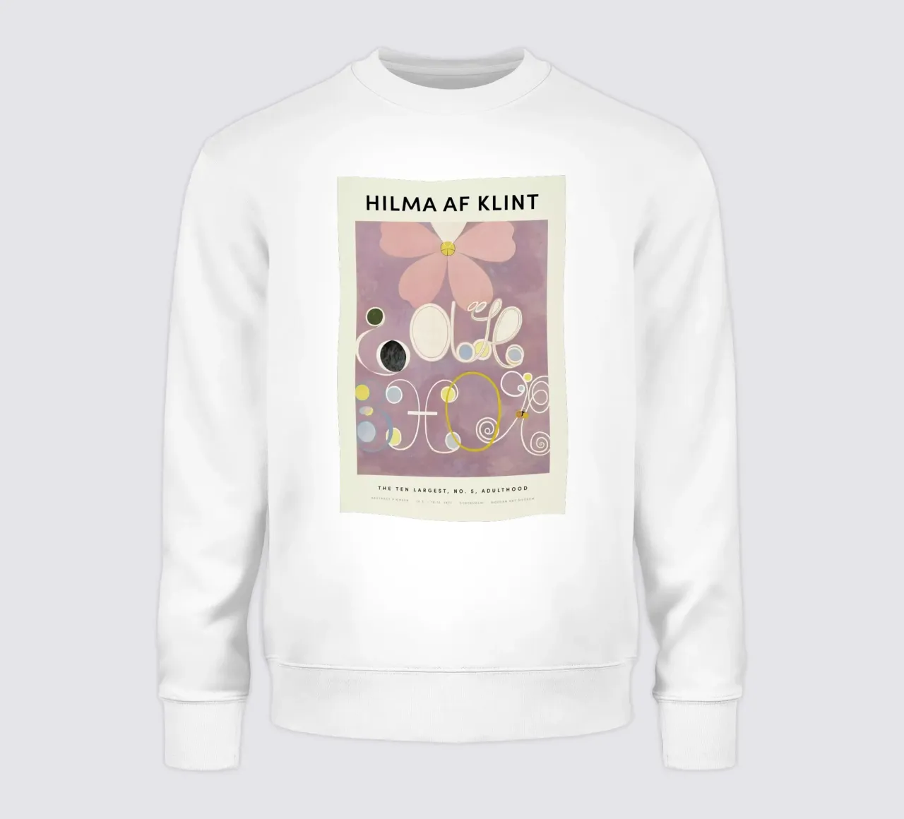 Hilma af Klint - The Ten Largest, No. 5 sweat de Vintage by JUNIQE