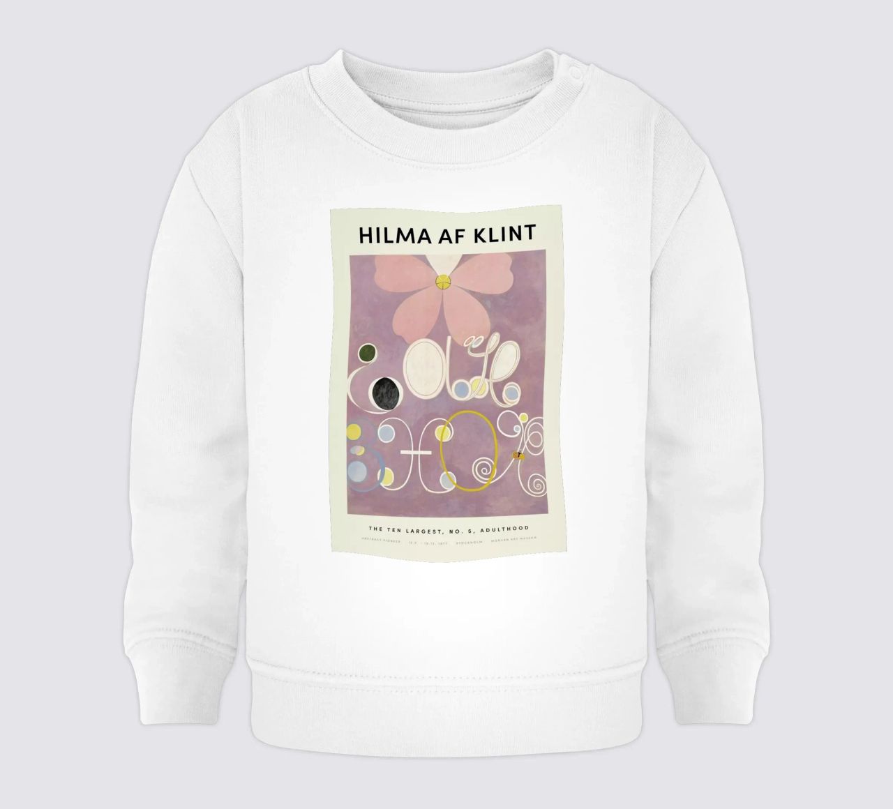 Hilma af Klint - The Ten Largest, No. 5 felpa neonato da Vintage by JUNIQE