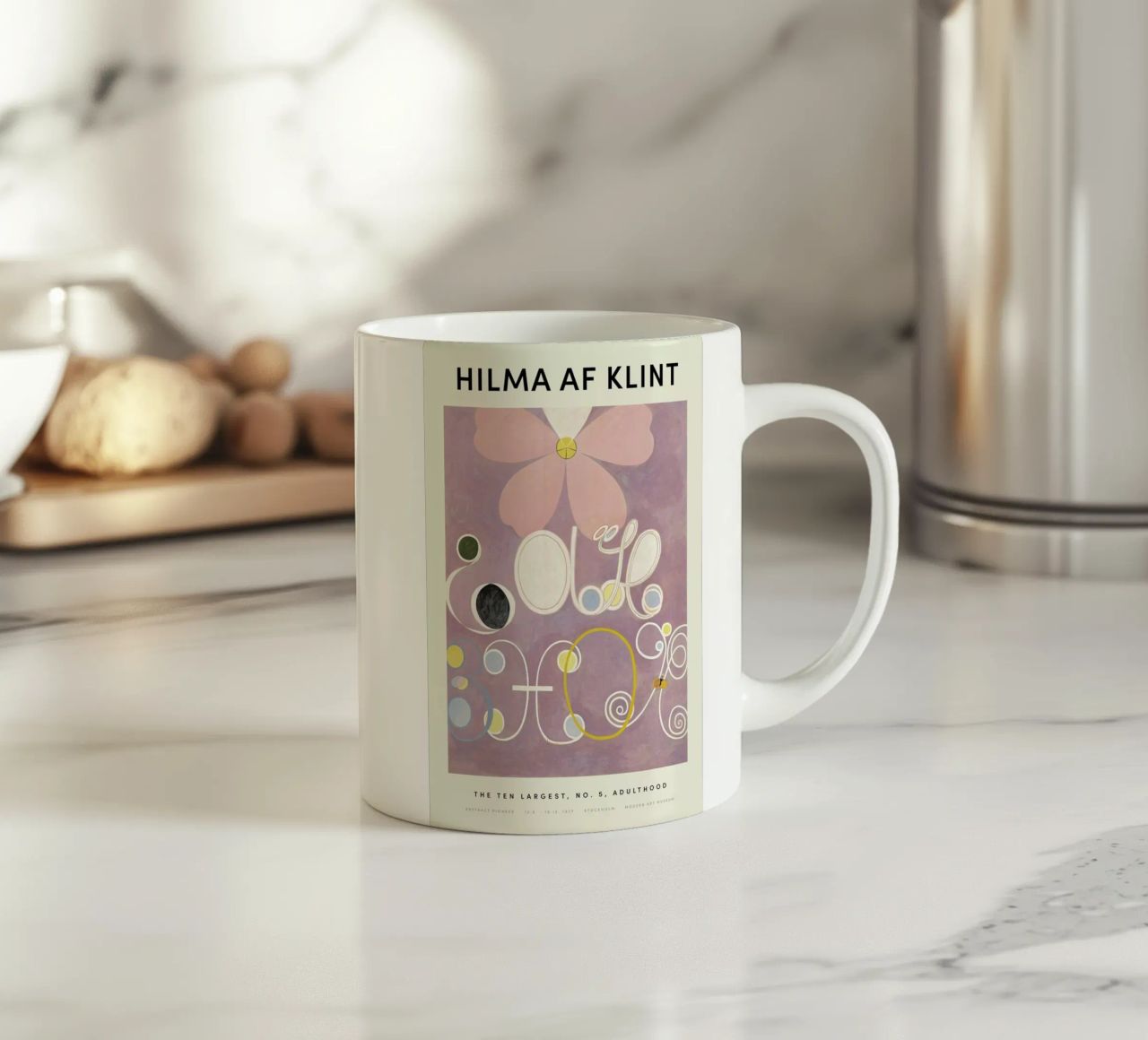 Hilma af Klint - The Ten Largest, No. 5 tazza in ceramica da Vintage by JUNIQE