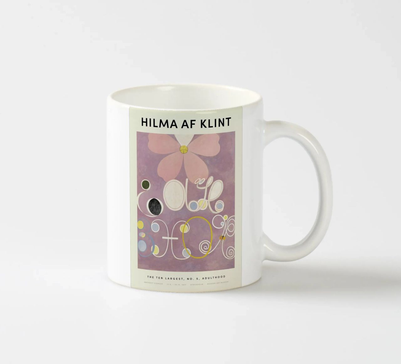 Hilma af Klint - The Ten Largest, No. 5 tazza in ceramica da Vintage by JUNIQE