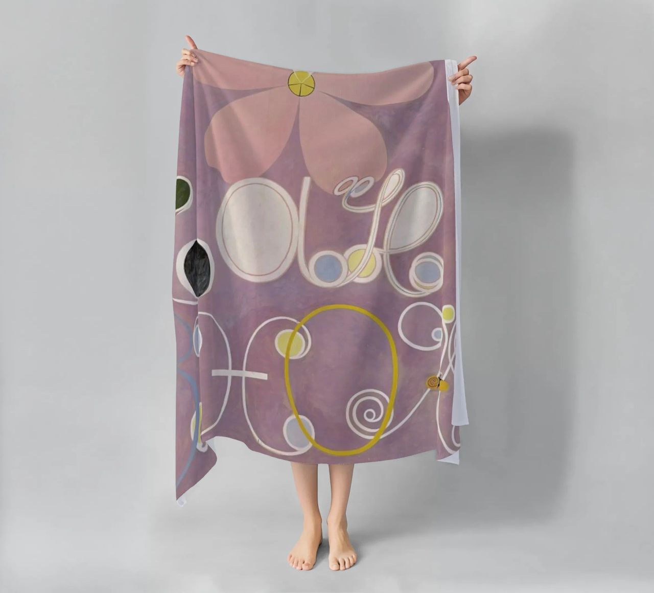 Hilma af Klint - The Ten Largest, No. 5 telo mare da Vintage by JUNIQE