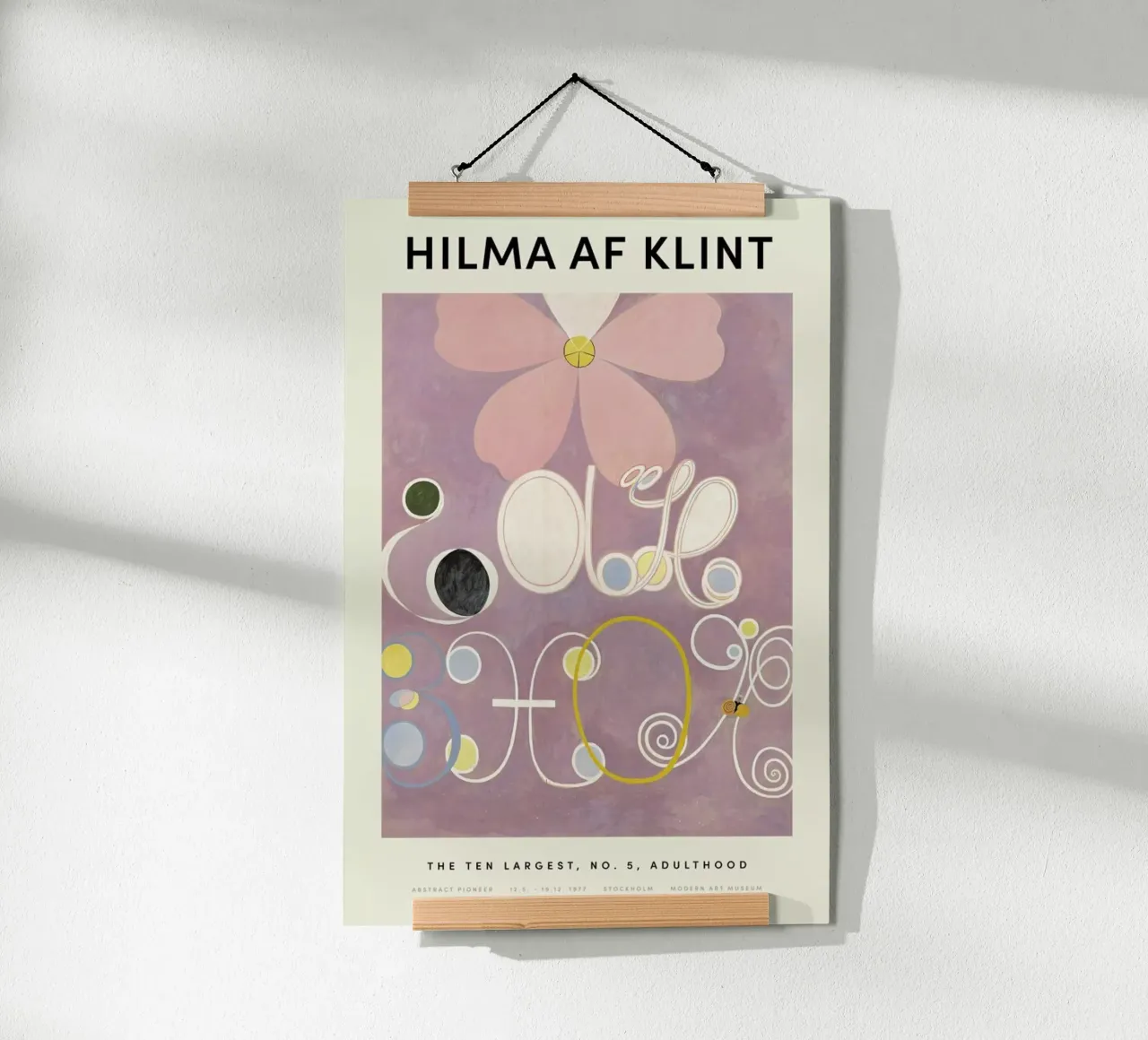 Hilma af Klint - The Ten Largest, No. 5 carta hahnemühle da Vintage by JUNIQE