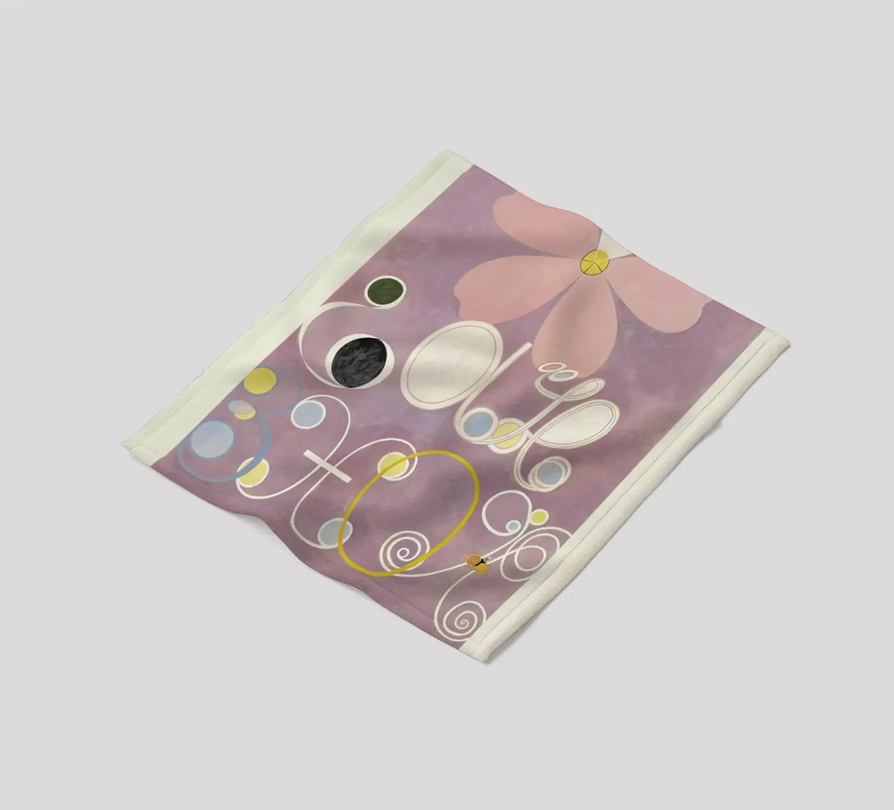 Hilma af Klint - The Ten Largest, No. 5 coperta in pile da Vintage by JUNIQE