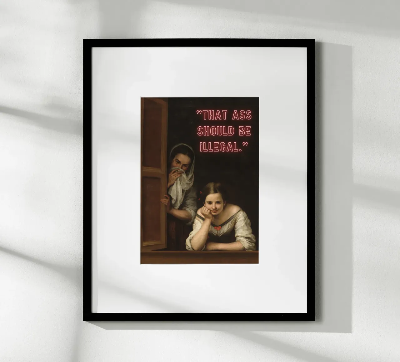 Two Woman at a Window poster da Second Canvas