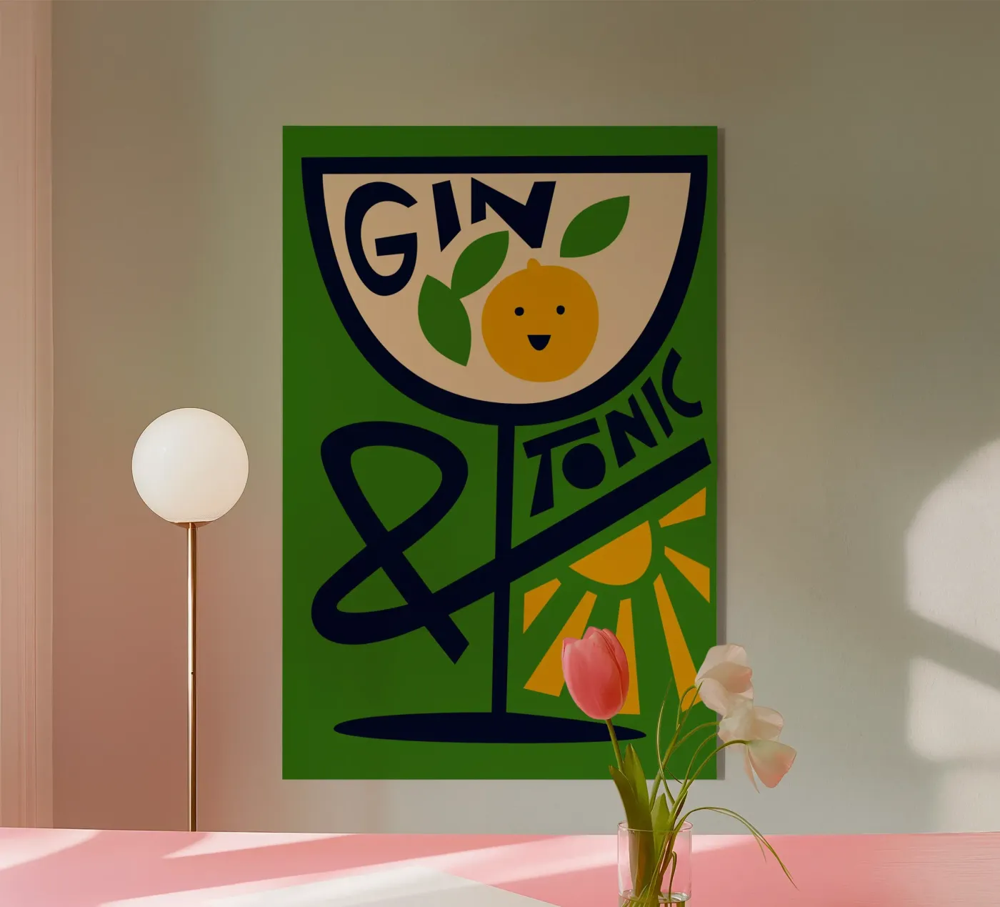 Cocktail di Gin e Tonic plexiglass da Fox & Velvet