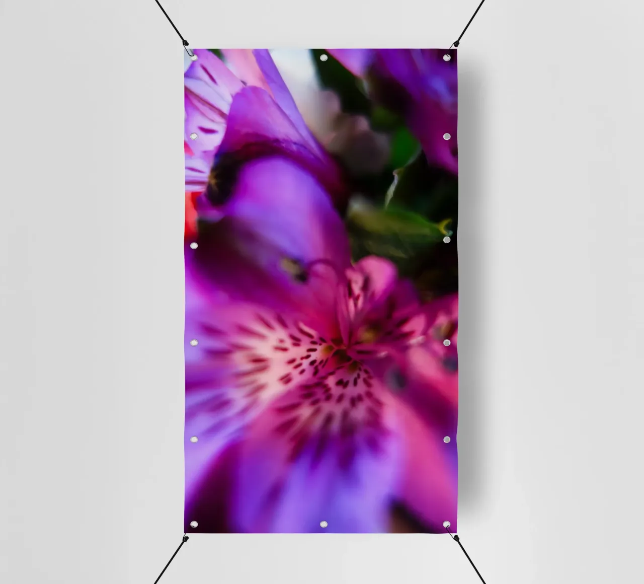 Pink Orchidee telo in pvc da Flo Klein