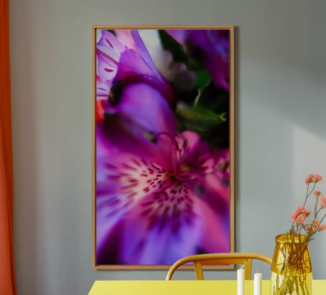 Pink Orchidee alluminio dibond da Flo Klein