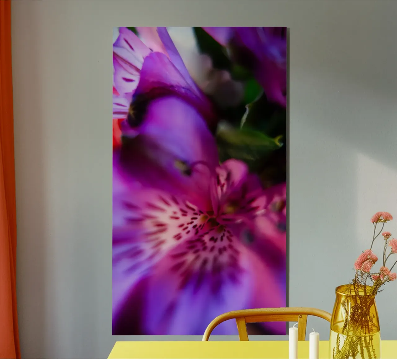 Pink Orchidee alluminio dibond da Flo Klein