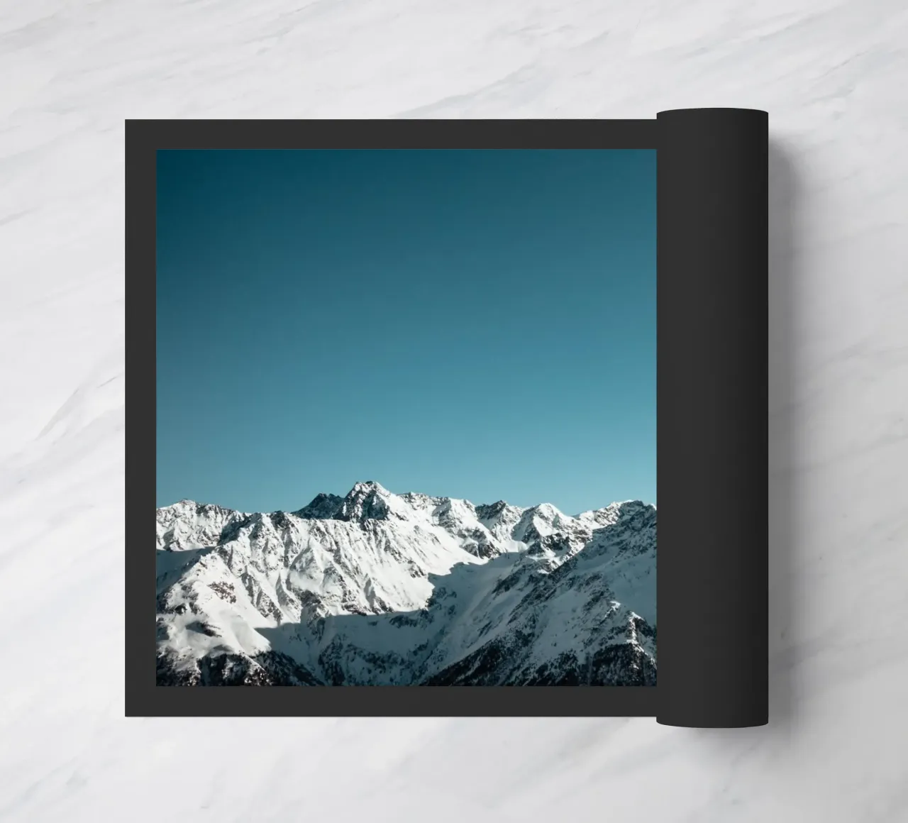 Berge doormat by Flo Klein