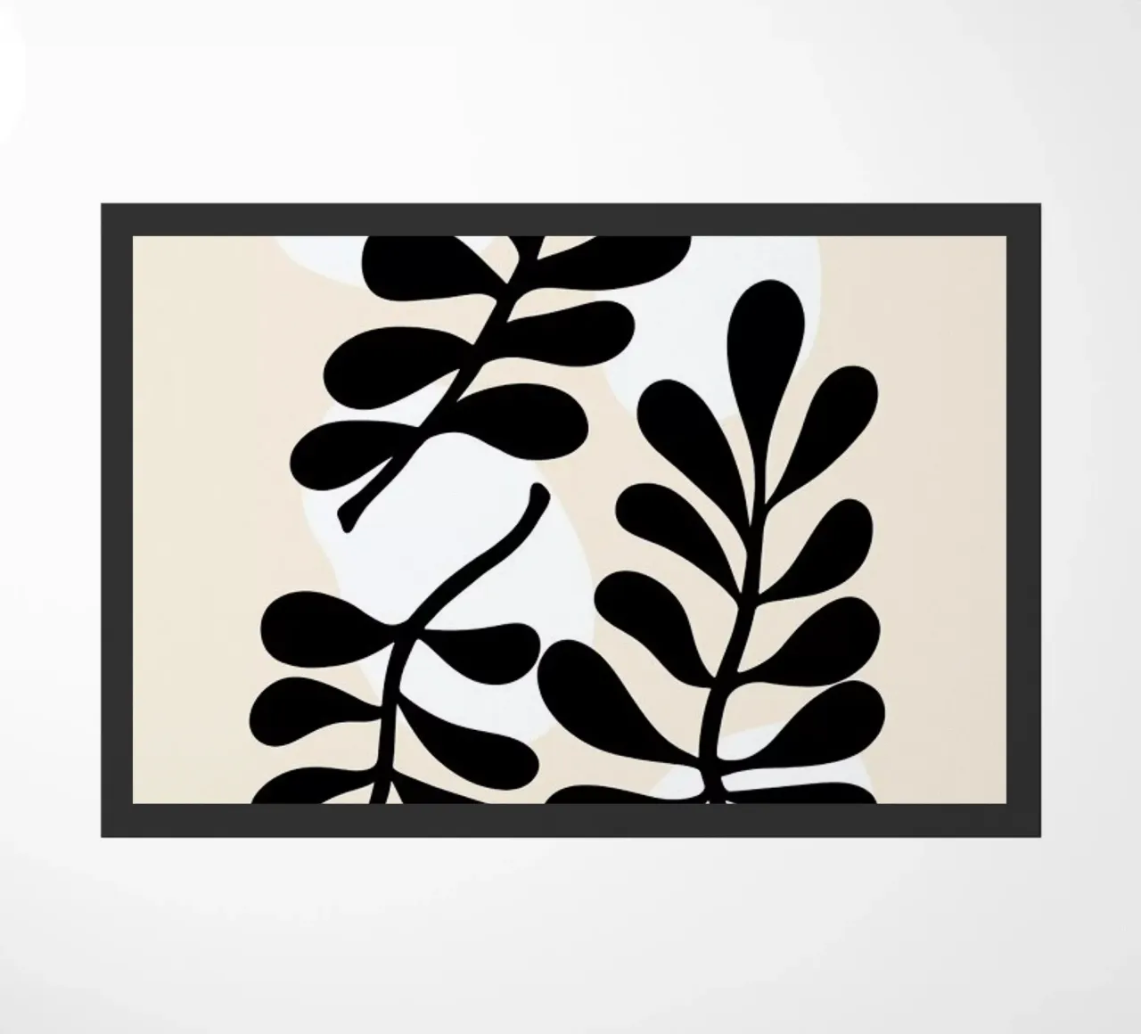 Frond doormat by Galaxy Eyes